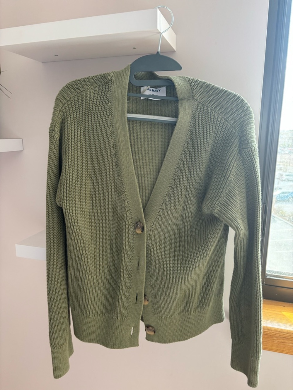 Pack of THREE V-Neck Knit Cardigan Sweater